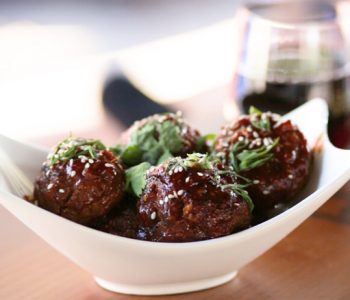 Korean Gochujang BBQ Meatballs